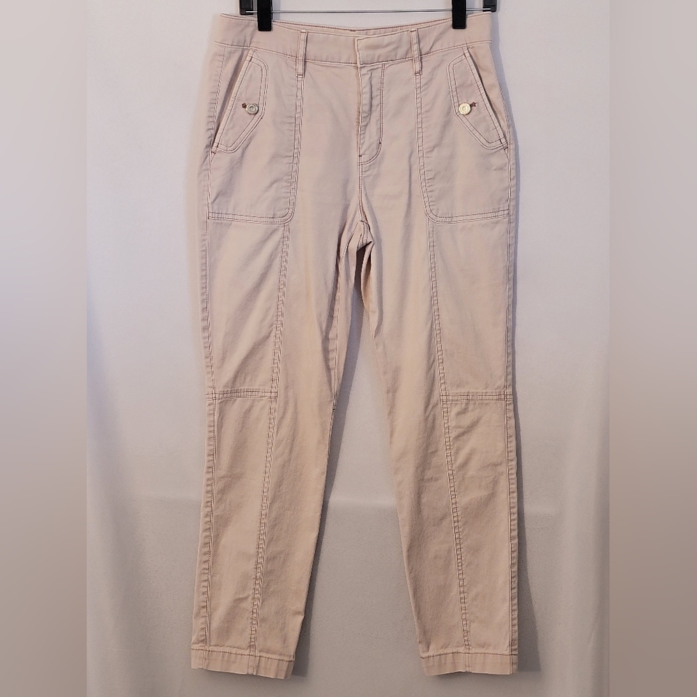 White House Black Market The Pret-A-Jet High Rise Slim Ankle Pants Size 6
